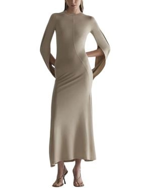 Mugler Maxi Dresses - Brown