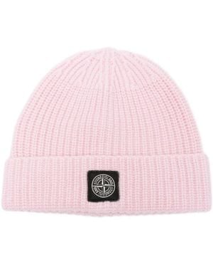 Stone Island Beanies - Pink