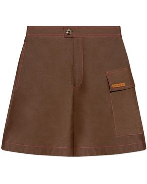 Marni Logo Shorts - Bruin