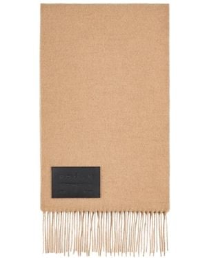 Hogan Winter Scarves - Natural