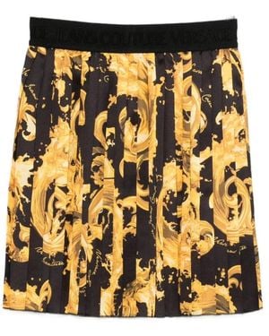 Versace Jeans Couture Short Skirts - Metallic