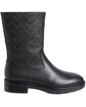 Calvin Klein Ankle Boots - Nero
