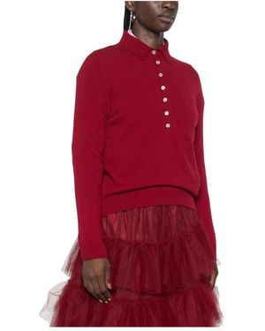 Be You Truien & Vesten ,Rood ,Beyou T-Shirts En Poloshirts Rood