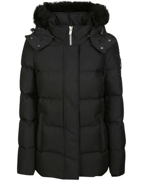 Moose Knuckles Winterjas Met Ganzendonsvulling - Zwart