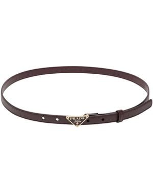 Prada Cintura Riem - Bruin