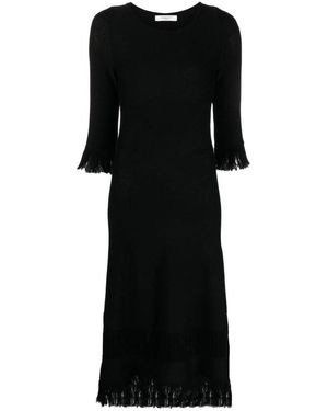 Charlott Maxi dresses - Schwarz