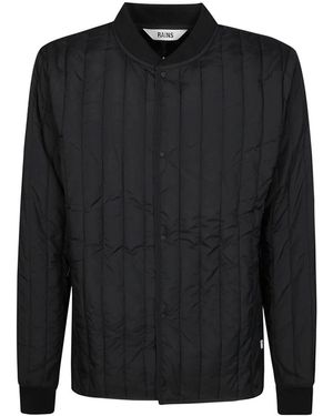 Rains Bomber Jackets - Black