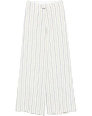 BERWICK 1707 Wide Trousers - White