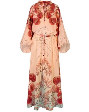 F.R.S For Restless Sleepers Shirt Dresses - Orange