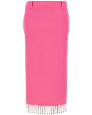 The Attico Midi Skirts - Pink