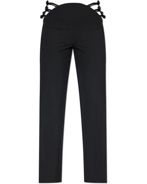 Cult Gaia Straight Trousers - Zwart