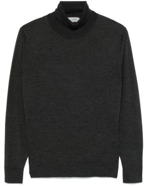 Canali Mock Turtleneck - Zwart