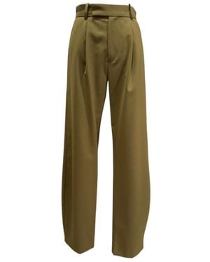 Margaux Lonnberg Wide Trousers - Green