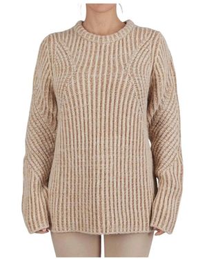 Kiton Textured Crewneck Sweater - Natur