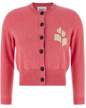 Isabel Marant Truien & Vesten ,Roze ,Katoen Newton Cardigan