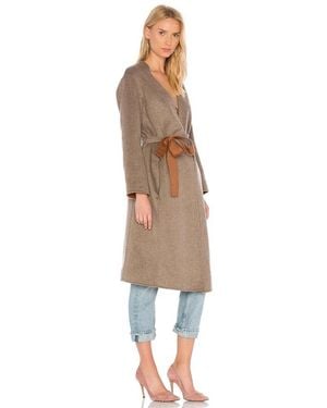 Vince Belted Coats - Neutro