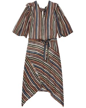 Munthe Midi Dresses - Brown