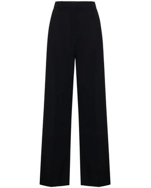 Valentino Wide Trousers - Black