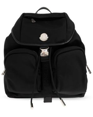 Moncler Tassen ,Zwart ,Leer New Trick Backpack