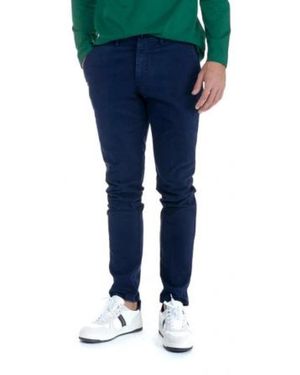 Harmont & Blaine Skinny Trousers - Blue