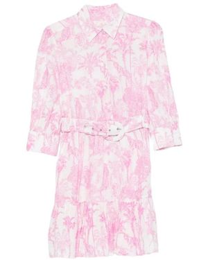 MC2 Saint Barth Daisi Shirt Dress - Roze