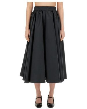 Patou Midi Skirts - Black