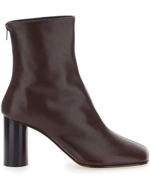 Phoebe Philo Tug Ankle Boot - Braun