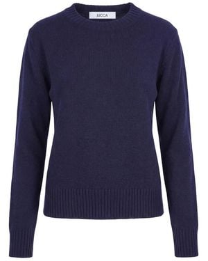 Jucca Round-Neck Knitwear - Azul