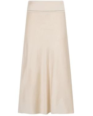 Peserico Midi Skirts - Natural