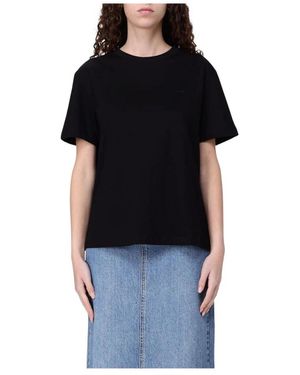 Add Casual Wit T-Shirt - Zwart