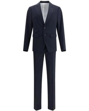 DSquared² Single Breasted Suits - Blue