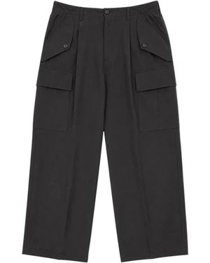 BE ABLE Wide Trousers - Negro