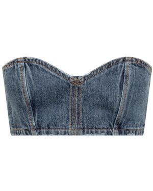Monot Sleeveless Tops - Blue