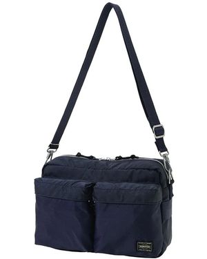 Porter-Yoshida and Co Shoulder Bags - Blue