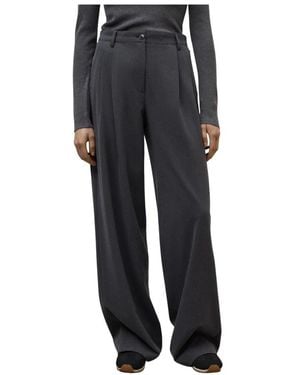 Ecoalf Wide Trousers - Nero