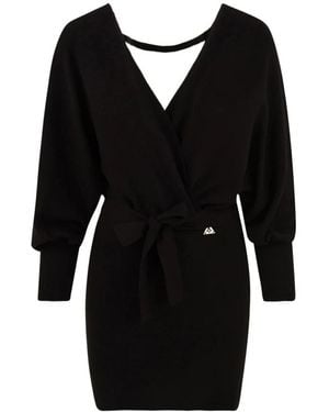 Akep Wrap Dresses - Black