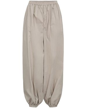 co'couture Wide Trousers - Brown