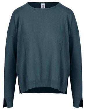 Bomboogie Round-Neck Knitwear - Blue