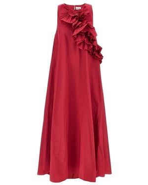 P.A.R.O.S.H. Pimpy Kleid - Rot