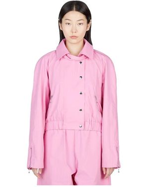 Paris Georgia Basics Bomberjacke aus baumwollmischung - Pink