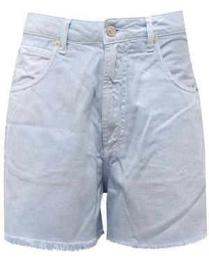 Roy Rogers Denim Shorts - Blue