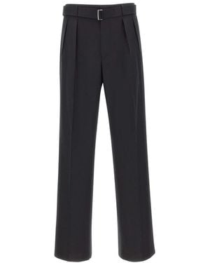 Tagliatore Wide Trousers - Blue