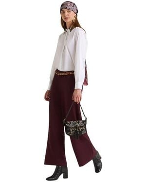 Maliparmi Wide Pants - Brown