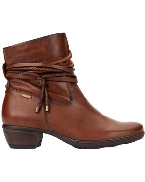 Pikolinos Schoenen ,Bruin ,Enkellaarsjes