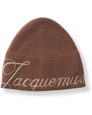Jacquemus Le Bonnet Atelier - Braun