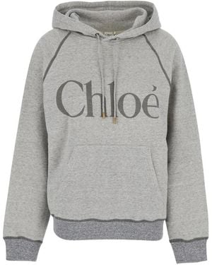 Chloé Hoodies - Gris