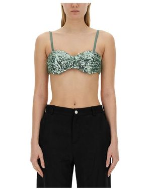 Moschino Sleeveless Tops - Black