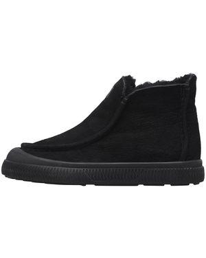 Voile Blanche Suede Boots Wolly - Schwarz