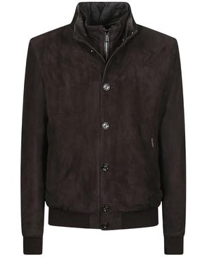 Moorer Janos-Ur Bomberjacke - Schwarz