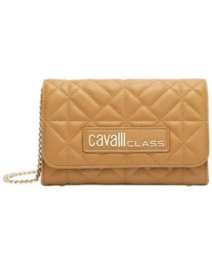 Roberto Cavalli Cross Body Bags - Natural